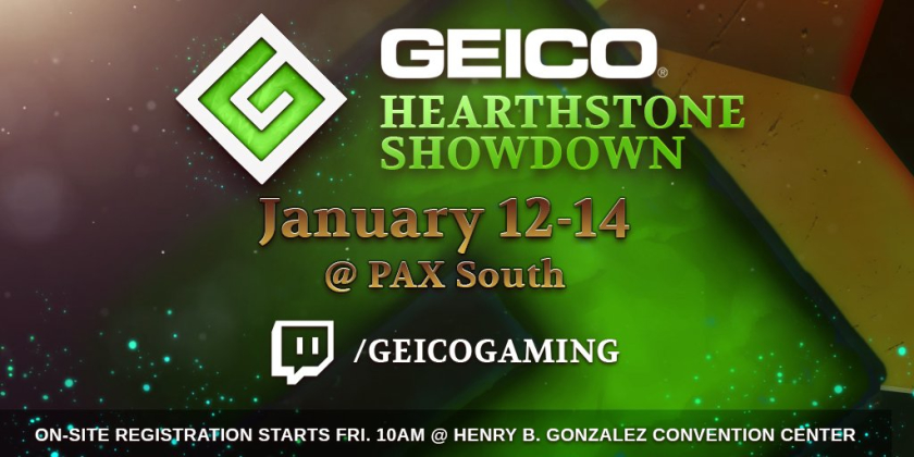 GEICO Hearthstone Showdown - Pro vs Amateur